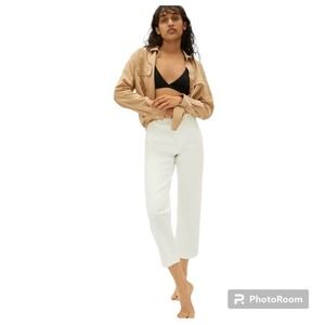 EVERLANE The Straight-Leg‎ Crop Pants size 10